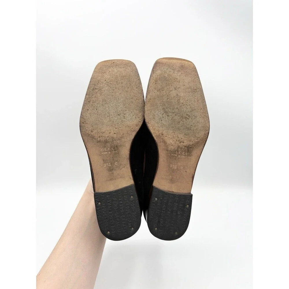 Gucci black suede